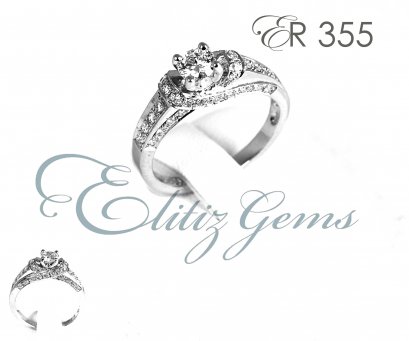 แหวนแต่งงานเพชร ER355